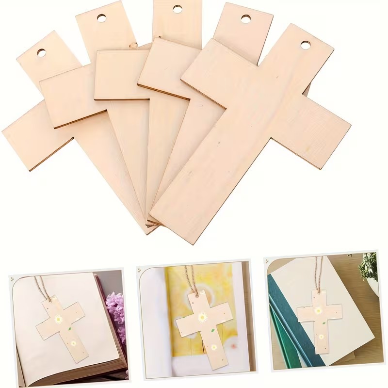 Art Craft Meaning - Kit d'artisanat de bricolage, croix en