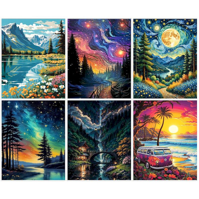 Art And Craft Numbers - GATYZTORY-Kit de peinture par numéros pour