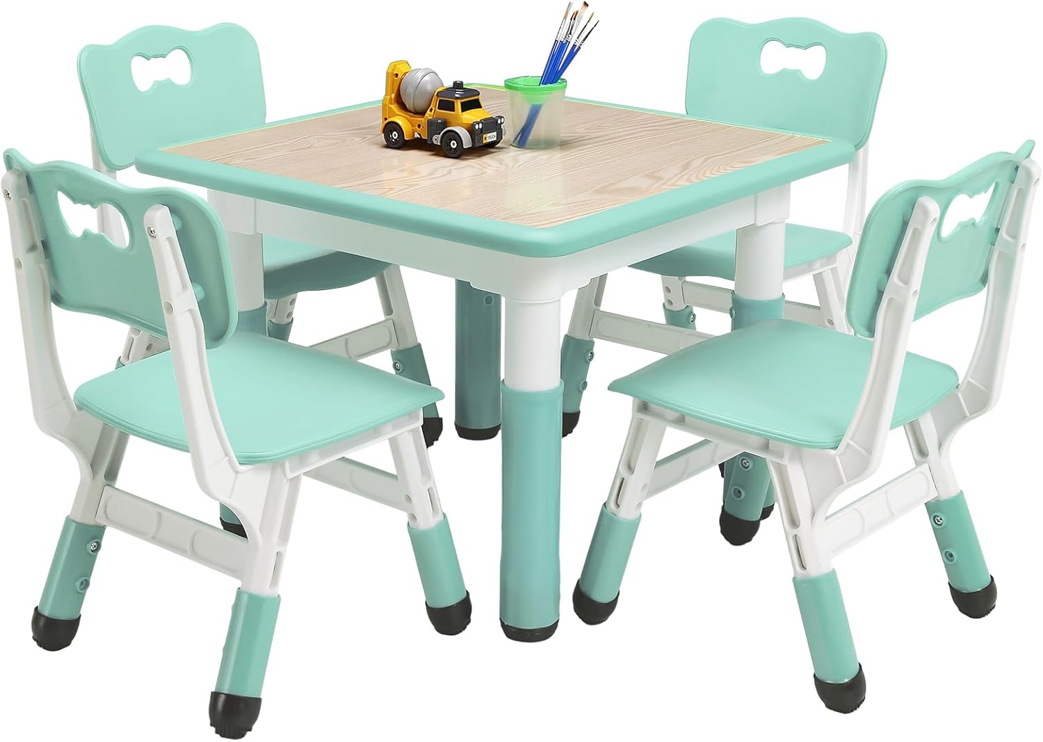Art Craft Toddlers - Ensemble Table et 4 Chaises pour