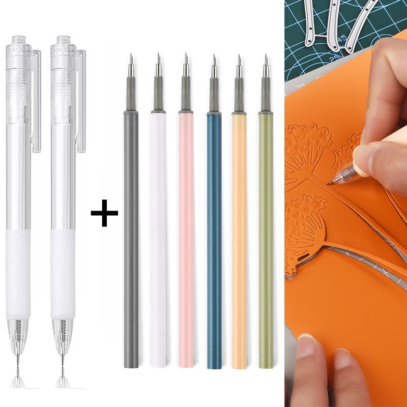 Art Craft Knife - Ensemble de recharge de stylo couteau,