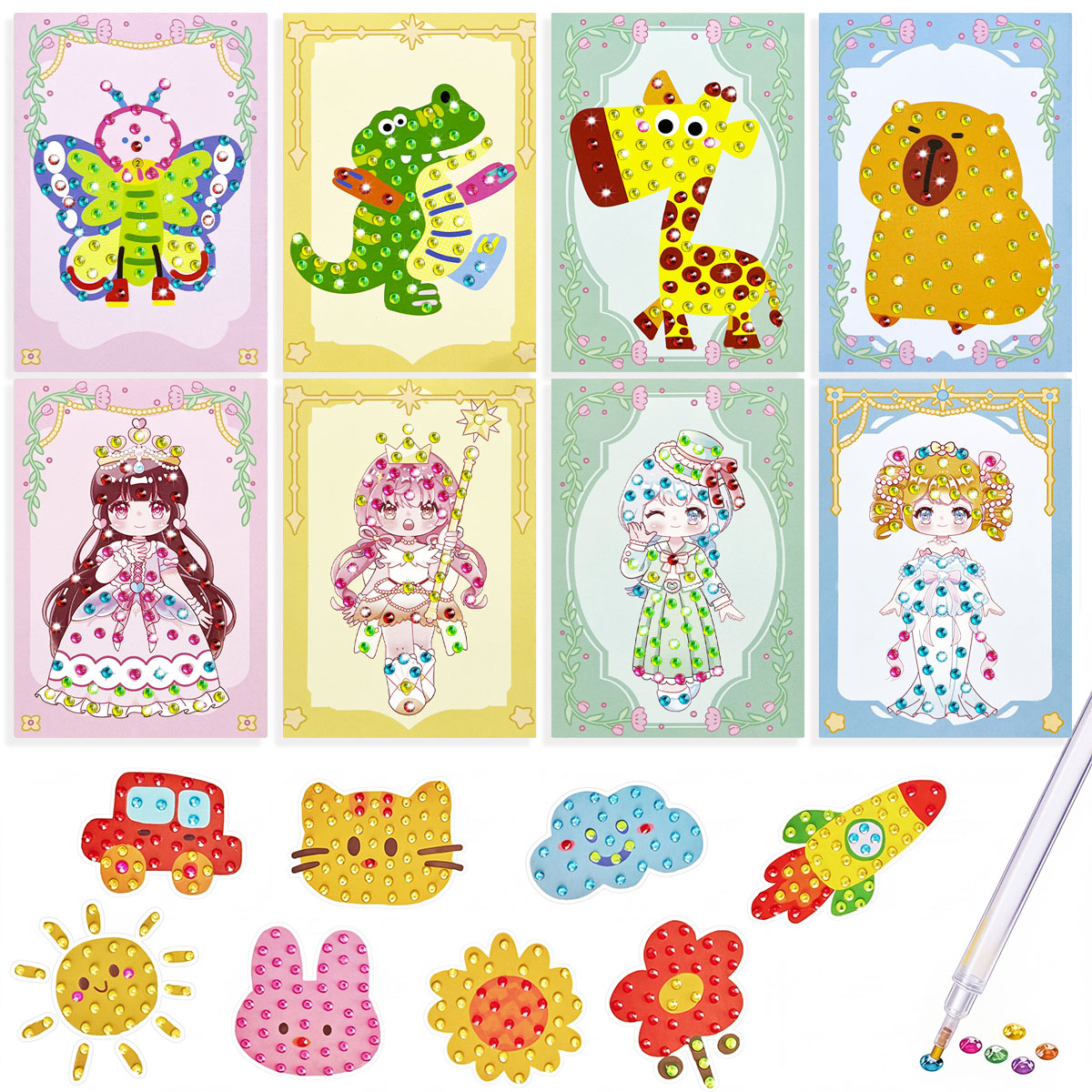 Art And Craft Numbers - Kit de 16 pièces pour la