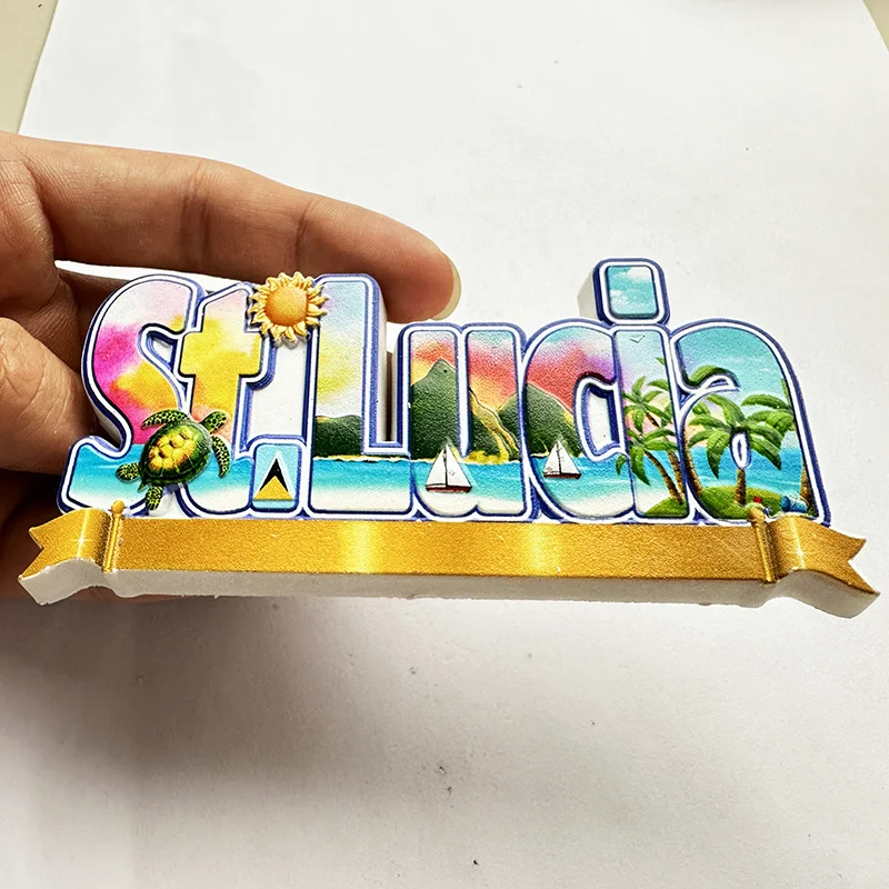 Art Craft Magnet - Autocollant de réfrigérateur stéréo 3D St.