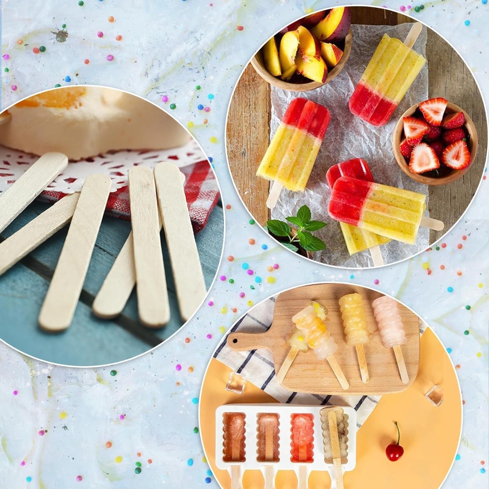 Art Craft Ice Cream - 210 bâtonnets de crème glacée en
