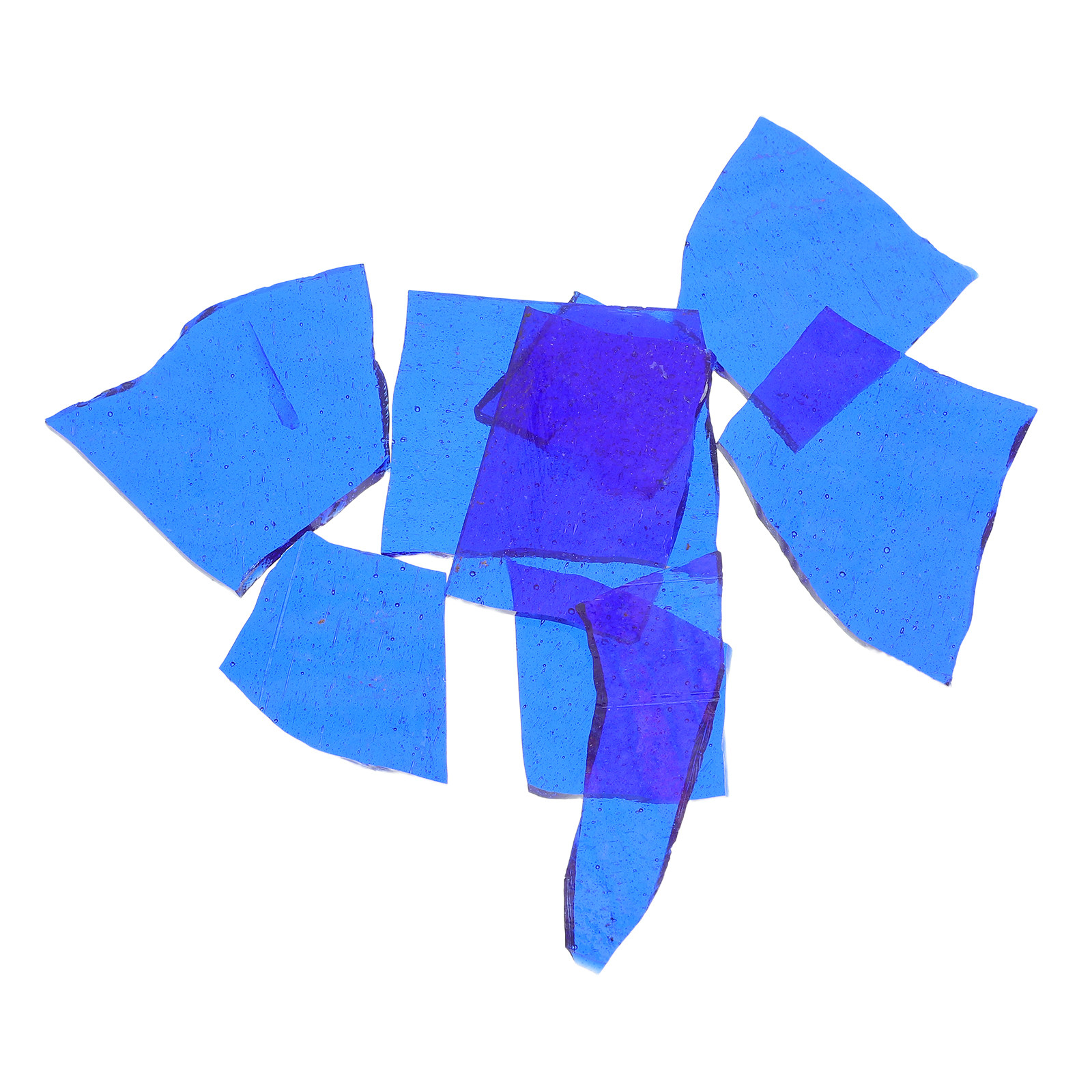 The Art And Craft Of Jewelry - Tranches de verre colorées, confettis, accessoires