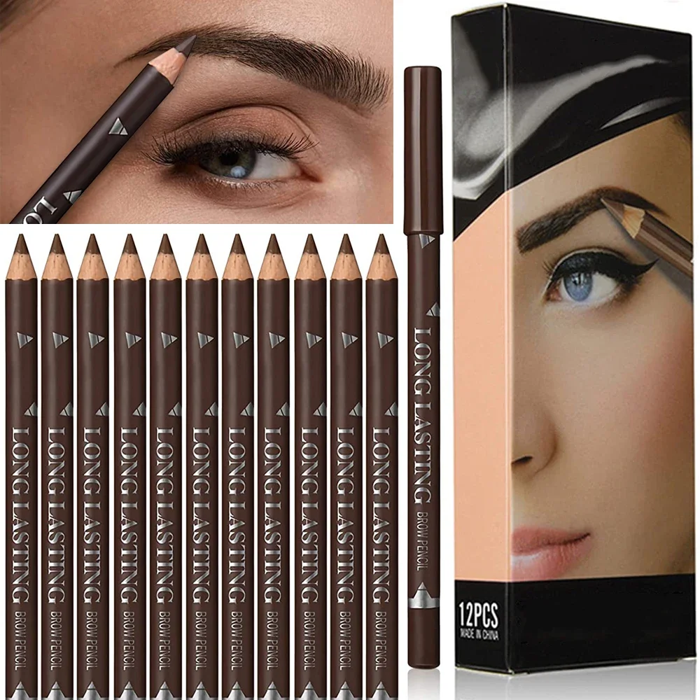 Colored Pencil Professional - Crayon à sourcils professionnel imperméable pour