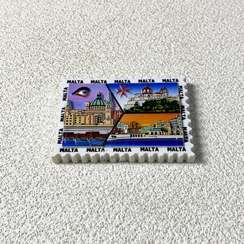 Art Craft Magnet - 1 pièce, Souvenirs touristiques de Malte,