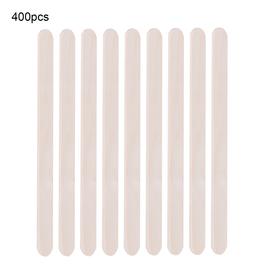 Art Craft Ice Cream - 400 bâtonnets en bois pour glaces,