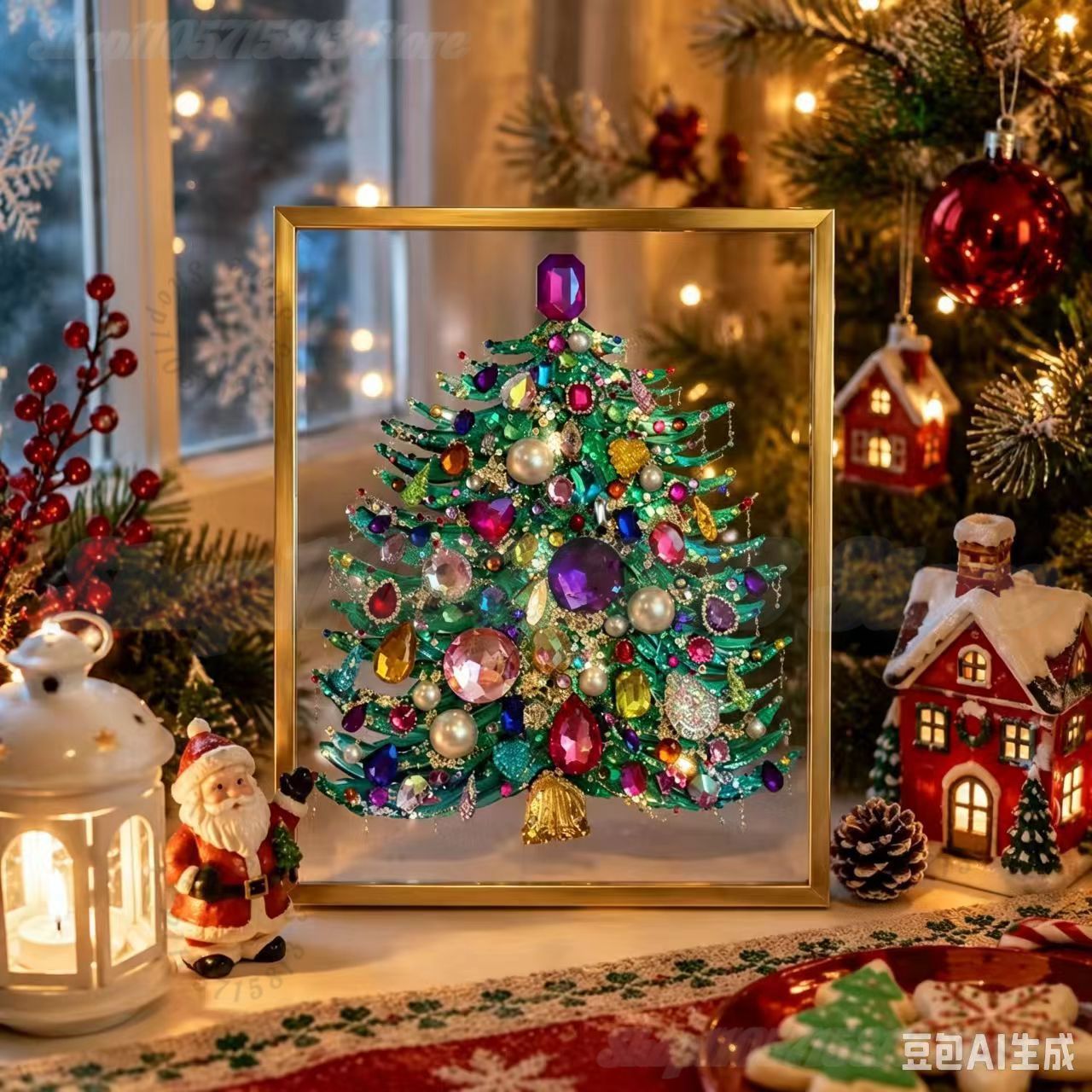 Art And Craft Xmas Tree - Kit de bricolage pour sapin de