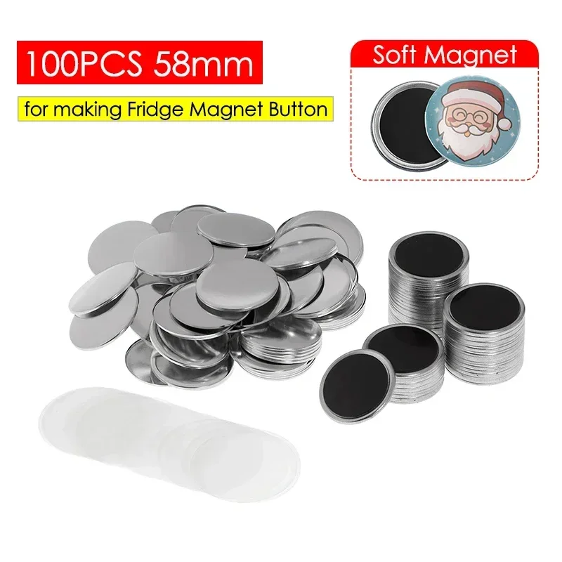 Art Craft Magnet - 50/100 PIÈCES 25-75mm Pièces pour machine