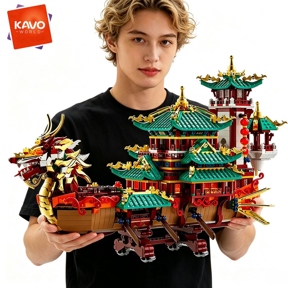 Art Craft Meaning - KAVOWORLD 2453 pièces Blocs de construction