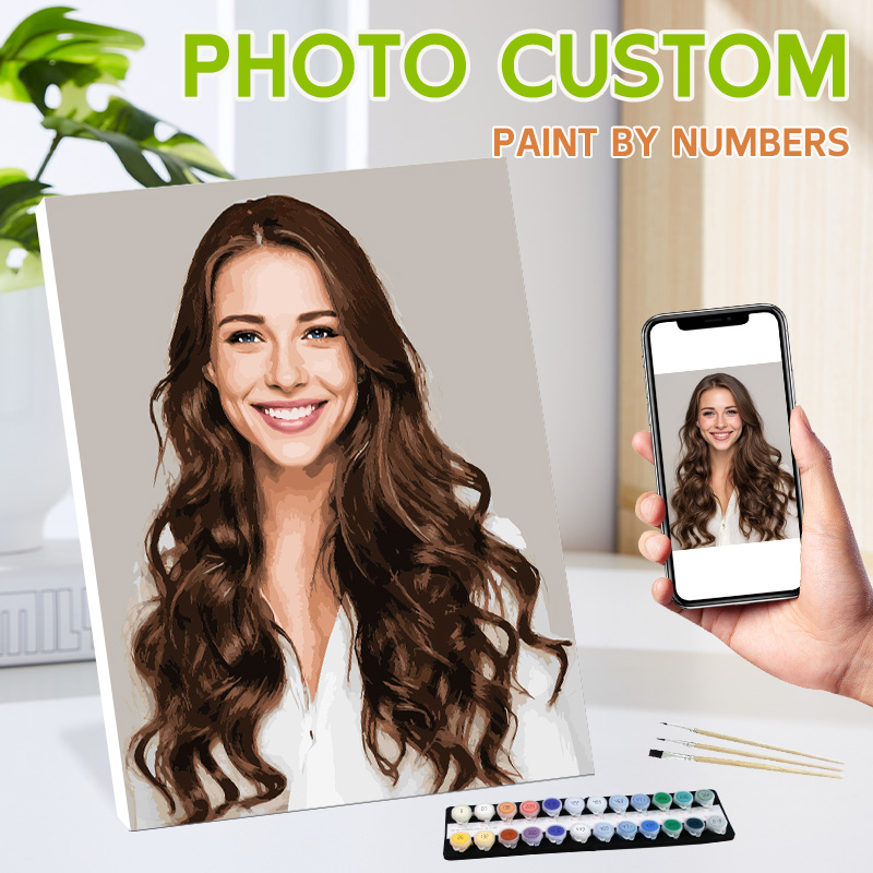 Art And Craft Numbers - Peinture par numéros DIY sur toile,