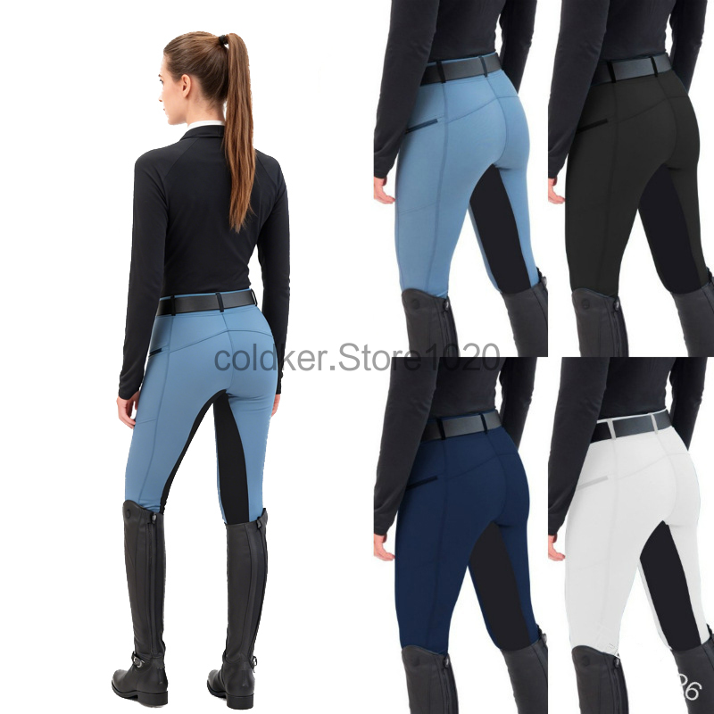 Colored Pencil Professional - Pantalon d'équitation professionnel pour femmes, couleur