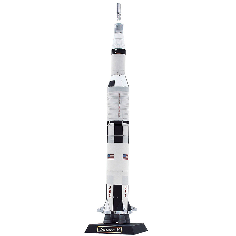 Art And Craft Rocket - Amérique Saturn V Rocket Space Folding