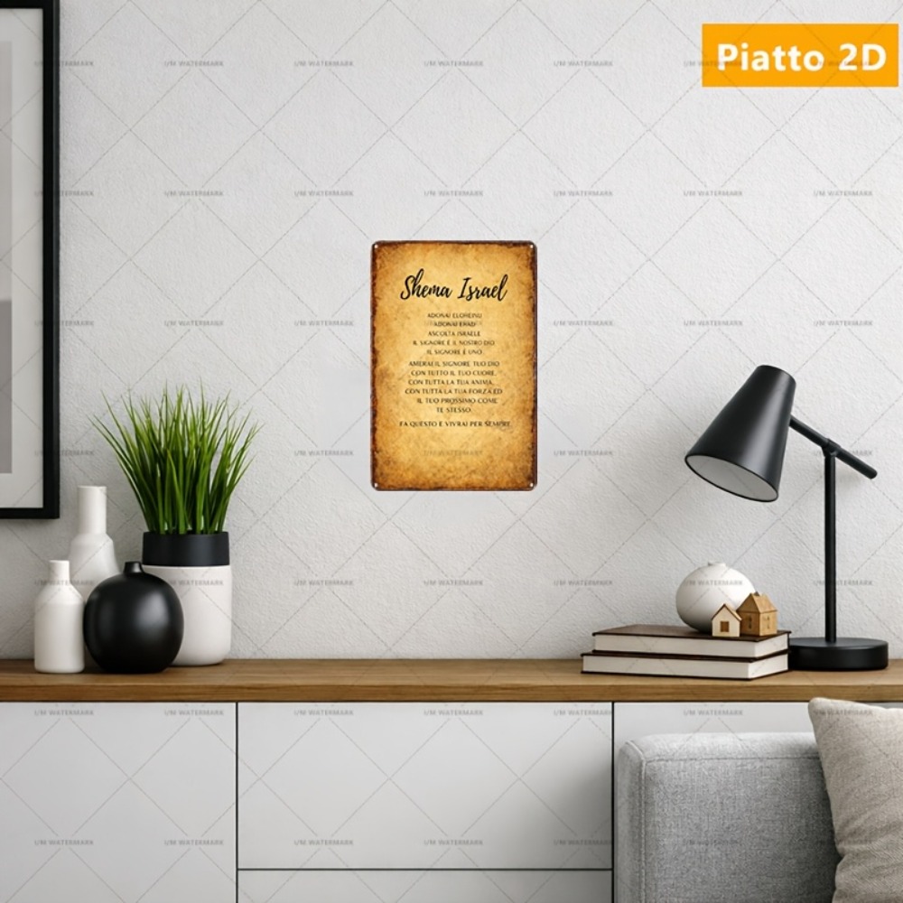 Art & Craft Valley - CIFBUY Décoration murale en aluminium avec