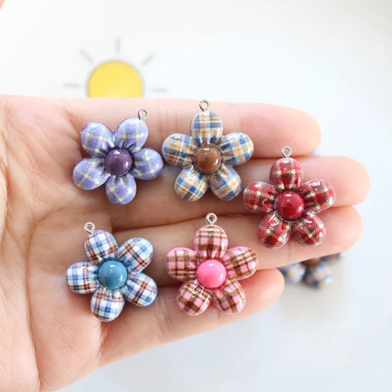 10 Pendentifs en résine planai - Art Craft Flower avis et prix
