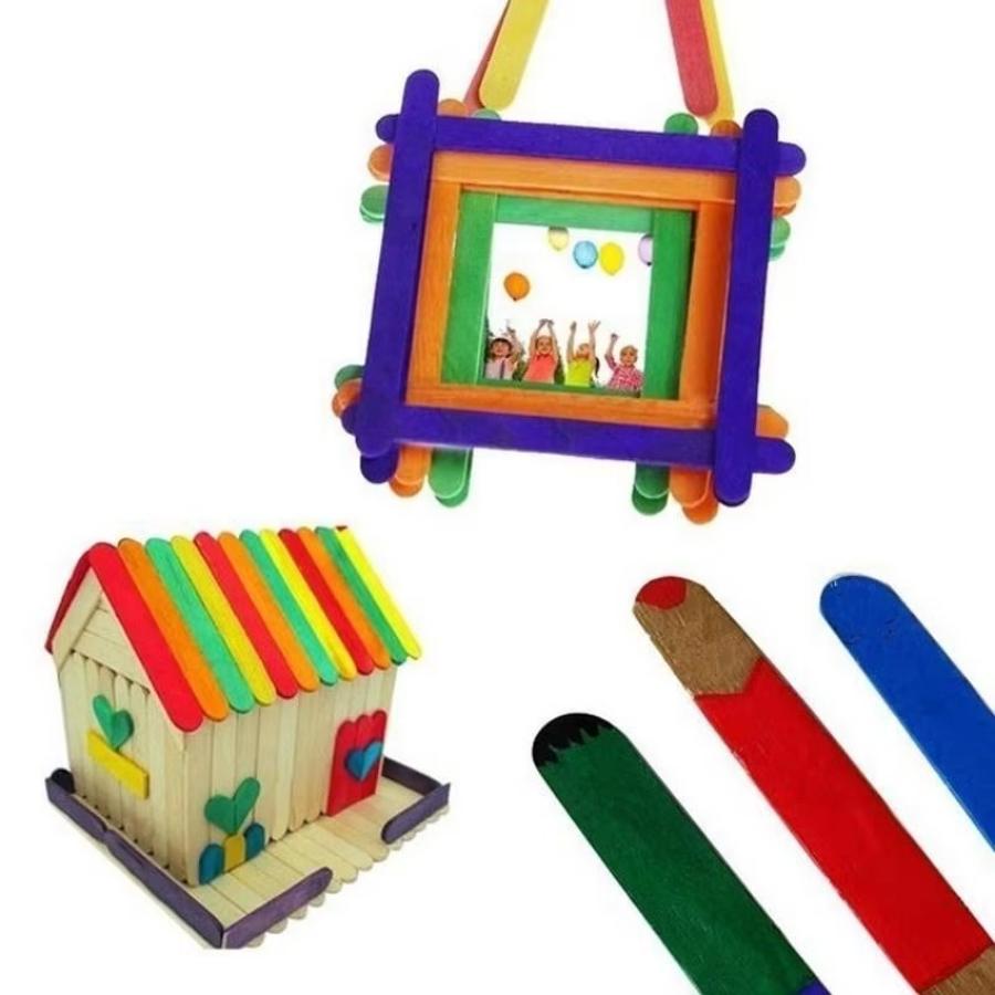 Lot de 50 bâtonnets en bois na - Art Craft Ice Cream avis et prix