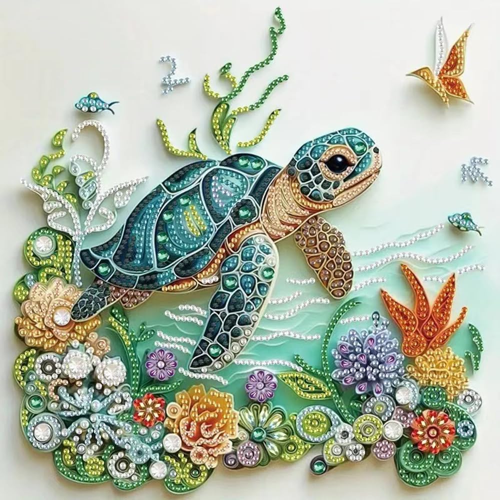 Kits de Peinture Diamant Tortu - Art Craft Flower avis et prix