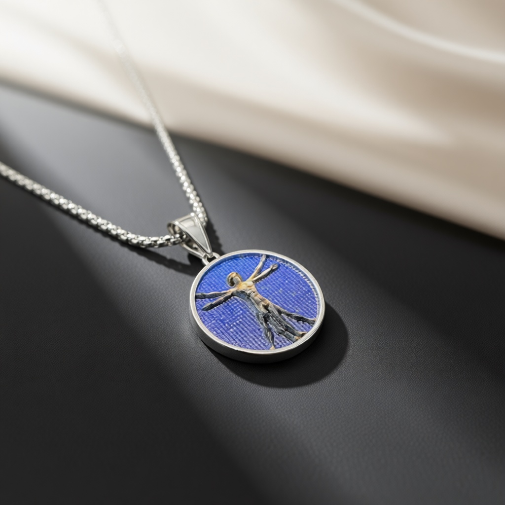 Collier Médaillon Homme de Vit - Art Craft Meaning avis et prix