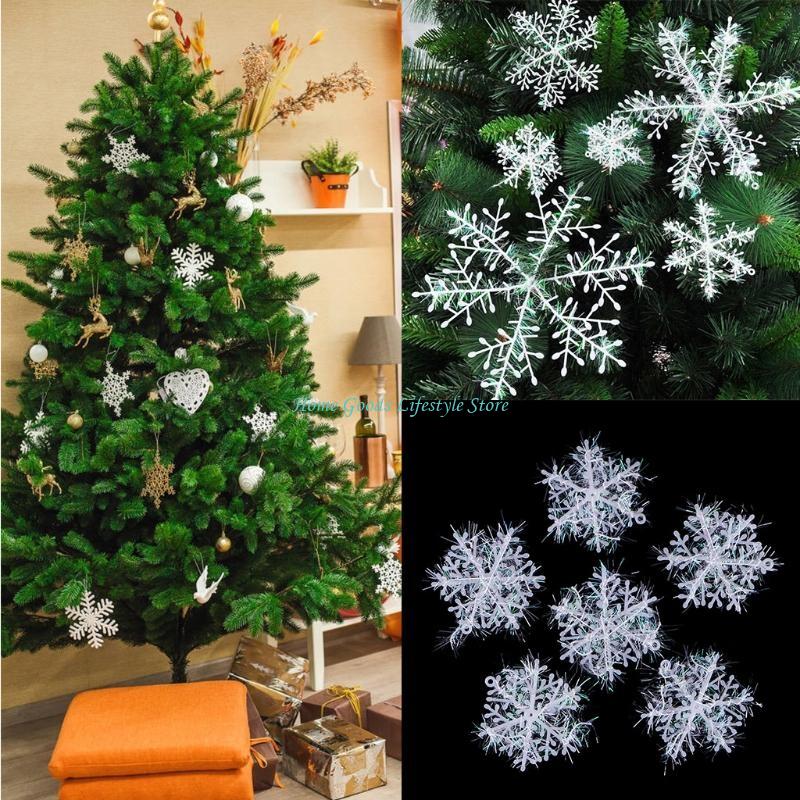 E74E ornements flocons neige n - Art And Craft Xmas Tree avis et prix