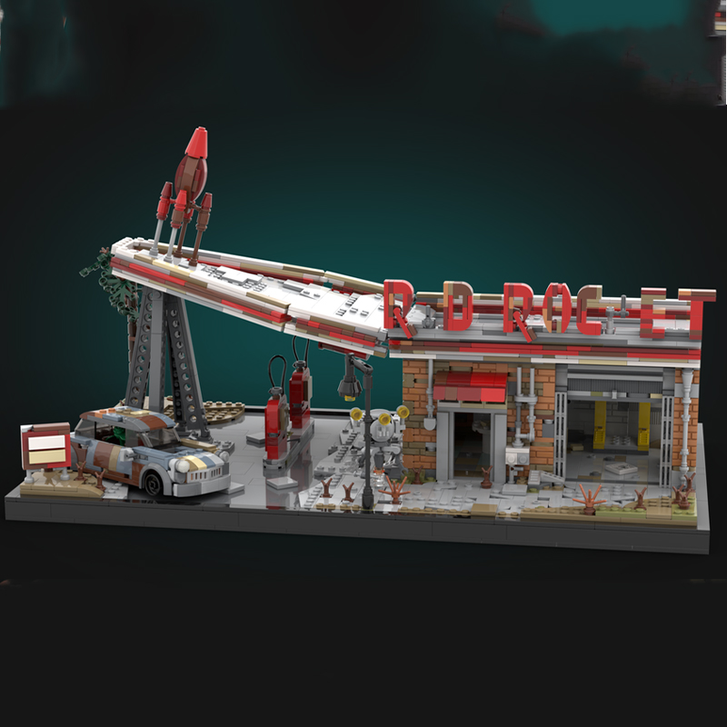 2168 pièces MOC Fusée Rouge Fa - Art And Craft Rocket avis et prix