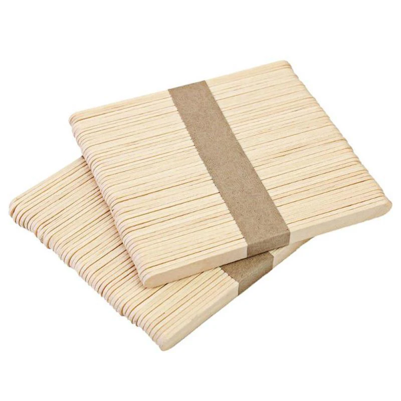 50/100 bâtonnets en bois natur - Art Craft Ice Cream avis et prix