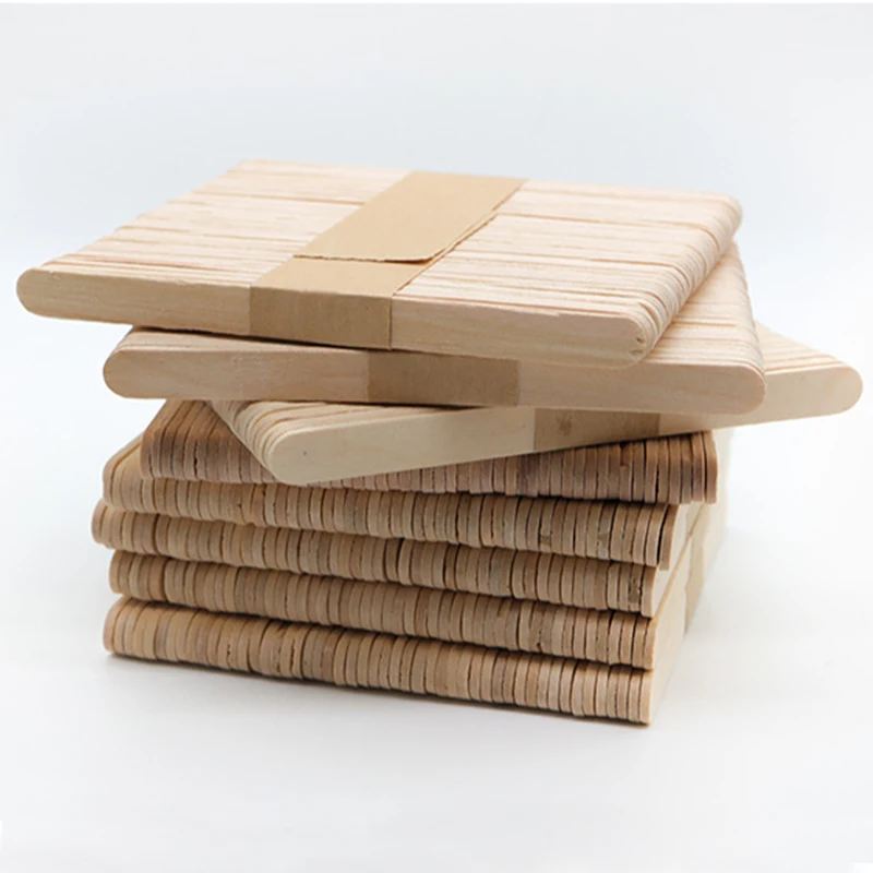 50/100 bâtonnets en bois natur - Art Craft Ice Cream avis et prix
