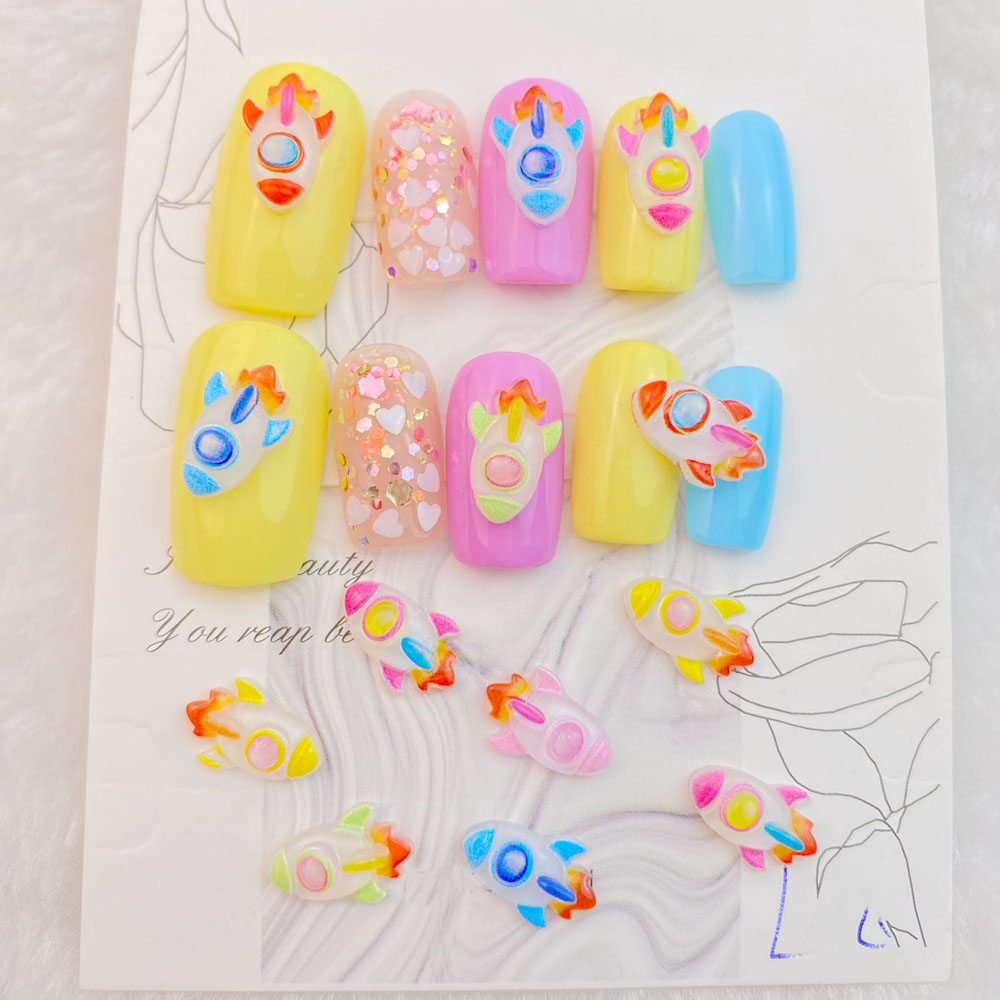 50 pièces nouveau mixte Nail A - Art And Craft Rocket avis et prix