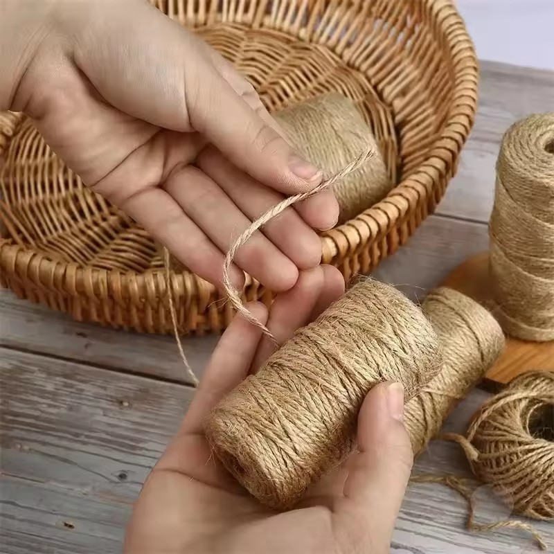 100M naturel Vintage Jute cord - Macrame Cord Cotton avis et prix