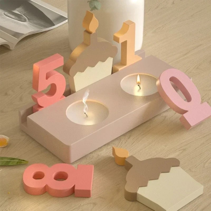Lot de 2 moules en silicone po - Art And Craft Numbers avis et prix