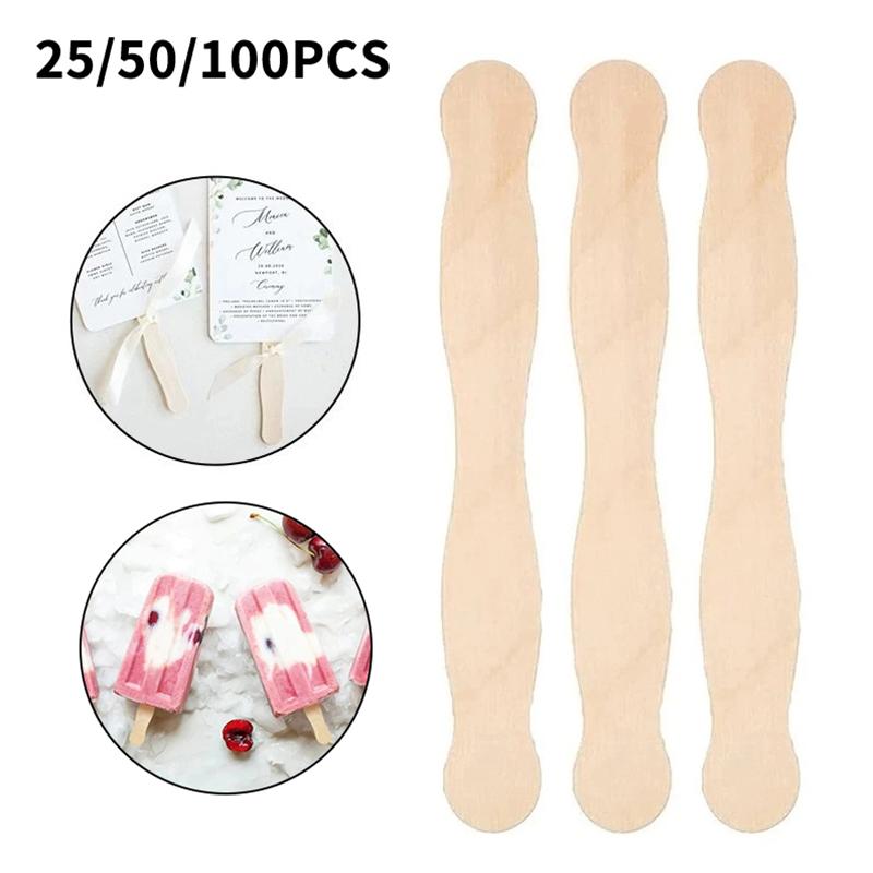 25/50/100 bâtonnets en bois po - Art Craft Ice Cream avis et prix