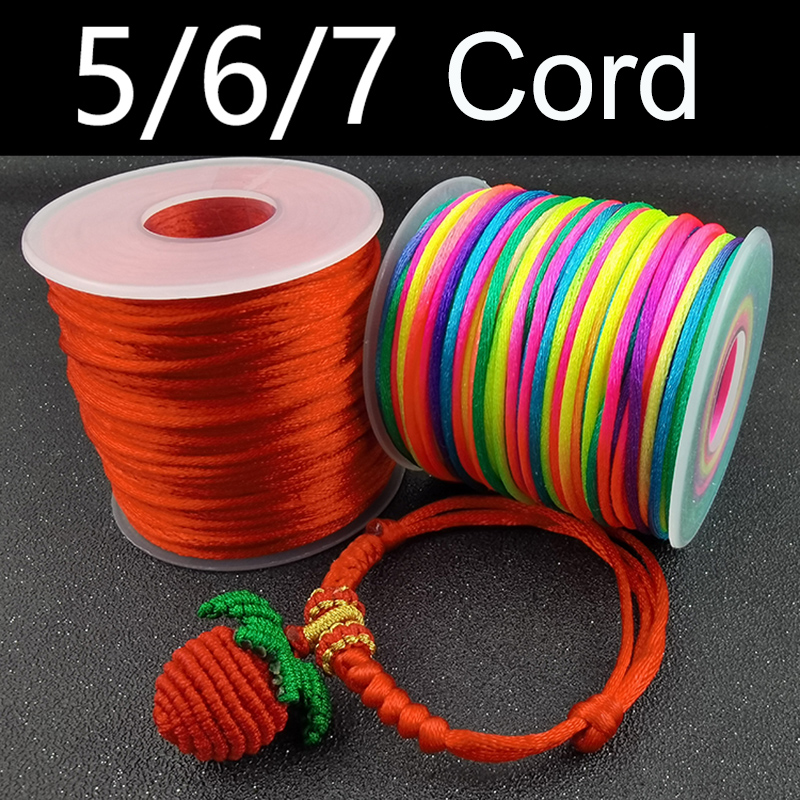 Fil de nylon rouge pour bracel - Macrame Cord Cotton avis et prix