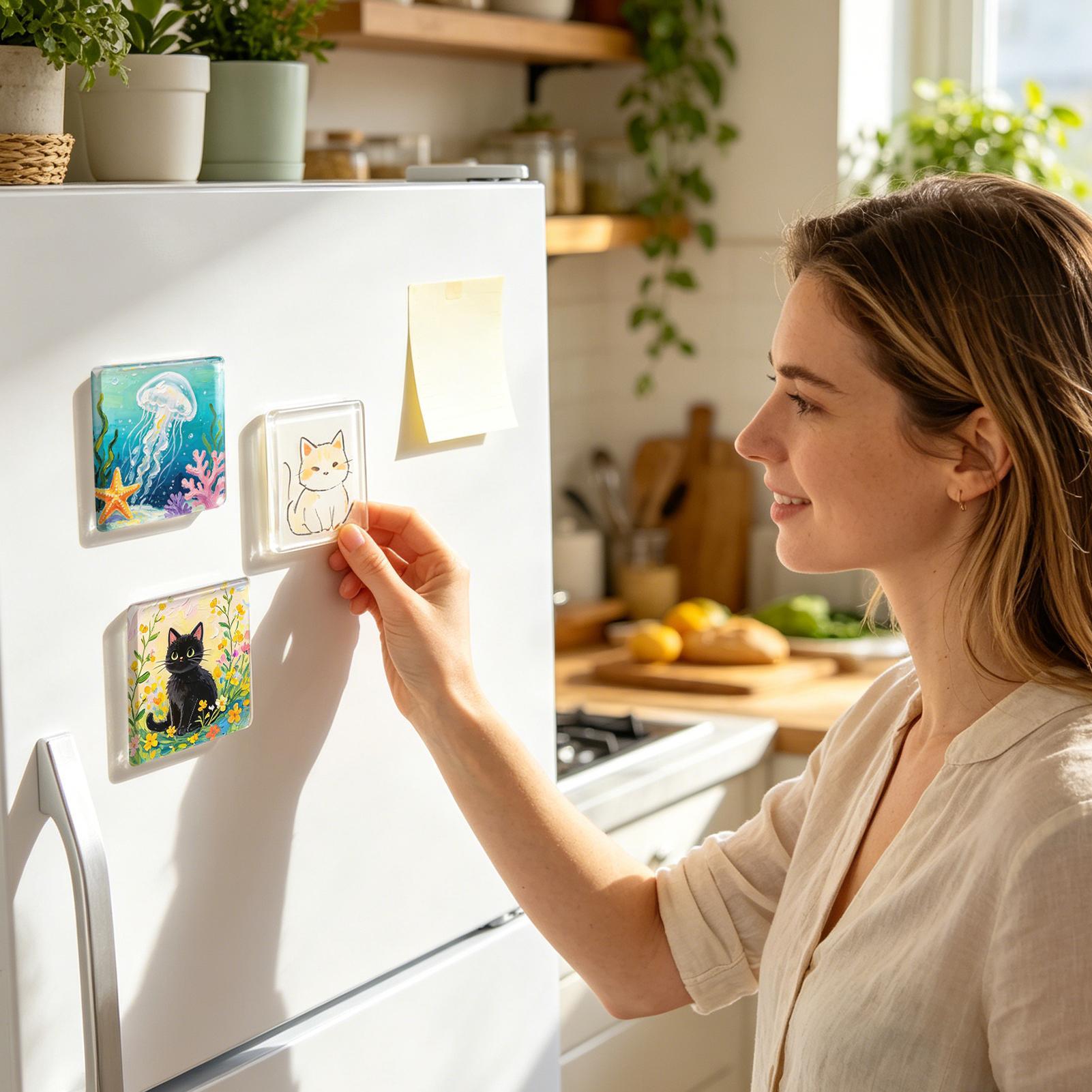 Aimants de réfrigérateur carré - Art Craft Magnet avis et prix