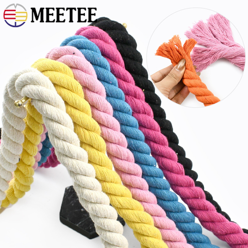 Cordon en macramé tressé color - Macrame Cord Cotton avis et prix