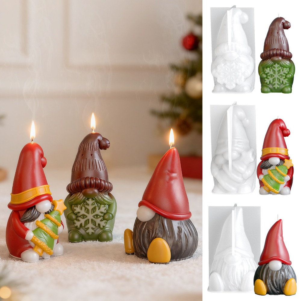 Nains de noël Silicone bougies - Art And Craft Xmas Tree avis et prix