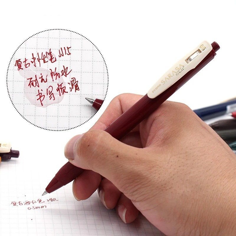 Stylos à gel rétro japonais ZE - Zebra Pen Sarasa avis et prix