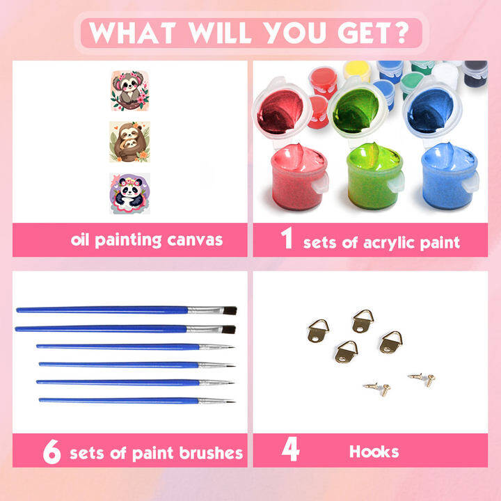 Peinture par numéros Kit scène - Art And Craft Numbers avis et prix