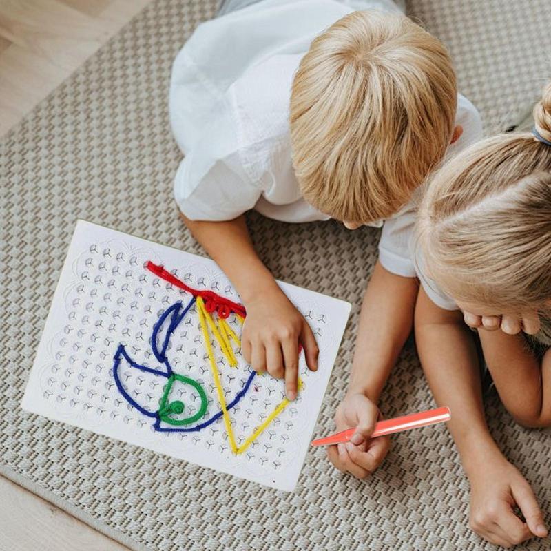 Planche à fil colorée pour enf - Art Craft Toddlers avis et prix