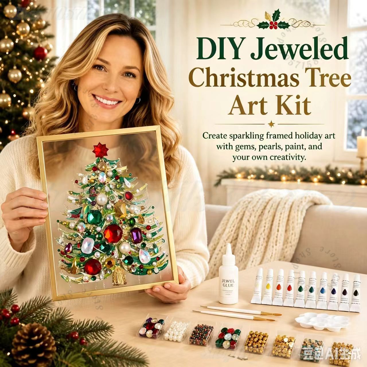Kit de bricolage pour sapin de - Art And Craft Xmas Tree avis et prix