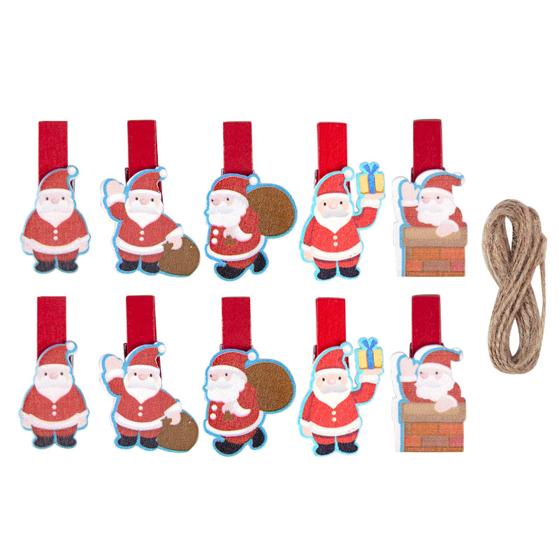 Clips en bois de Noël pour bri - Art And Craft Xmas Tree avis et prix