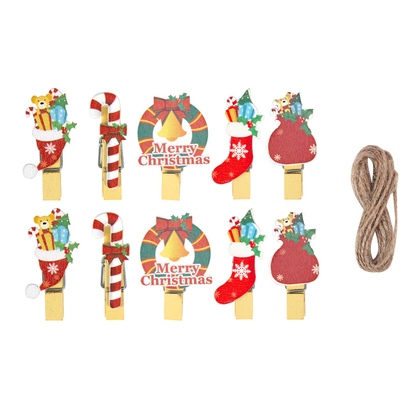 Clips en bois de Noël pour bri - Art And Craft Xmas Tree avis et prix