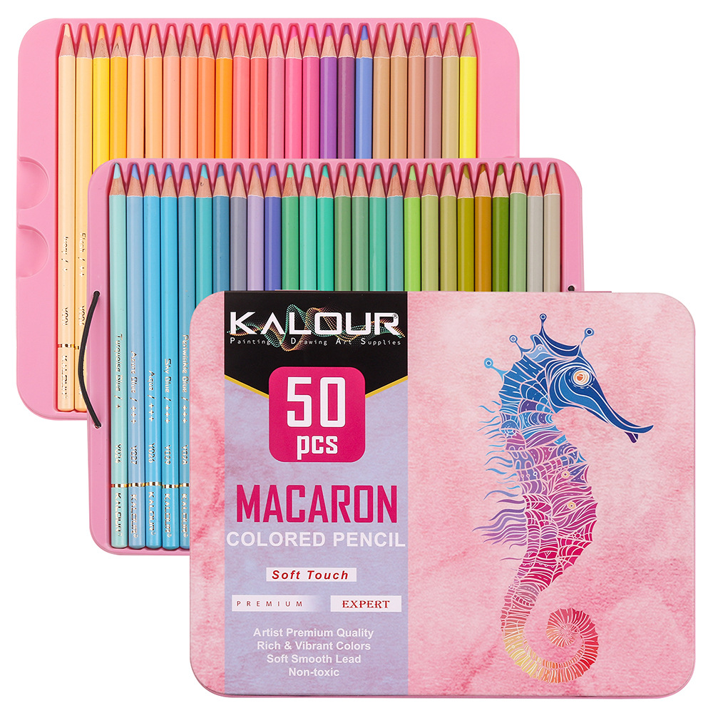 Crayons de couleur KALOUR 50 c - Colored Pencil Professional avis et prix