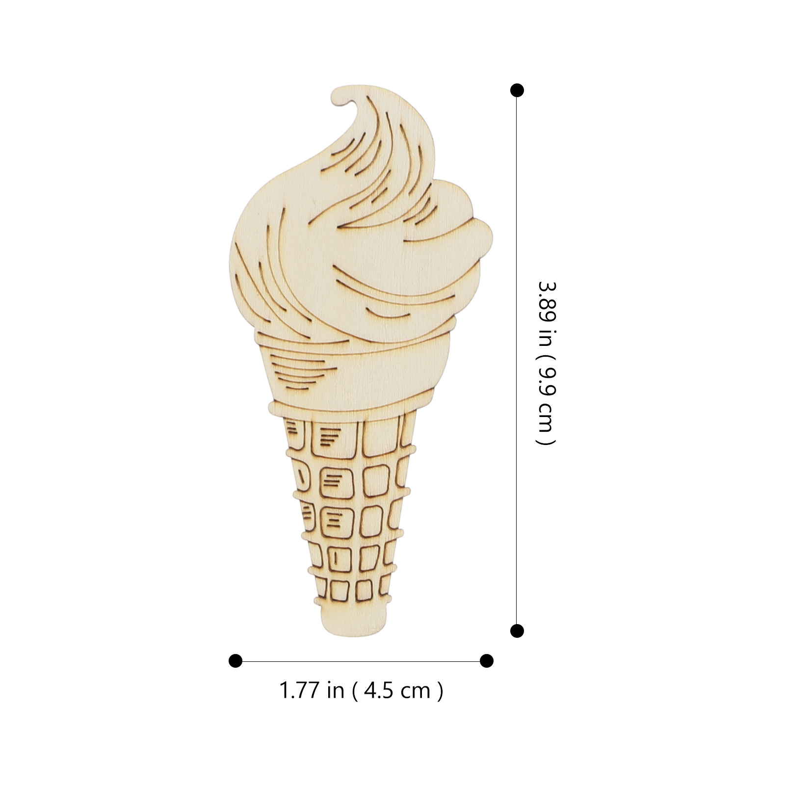30 Pièces de découpeurs en boi - Art Craft Ice Cream avis et prix