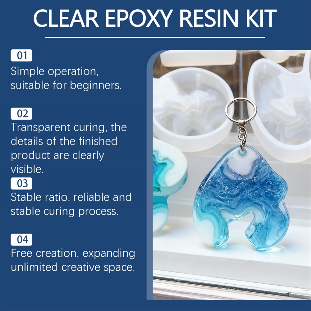 Kit de résine époxy transparen - The Art And Craft Of Jewelry avis et prix