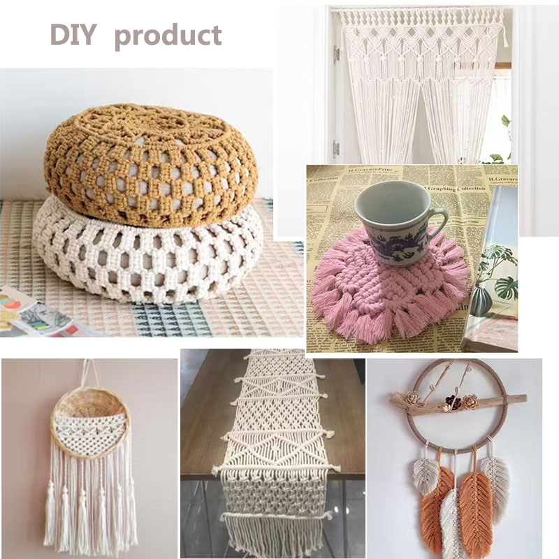 3mm 100M macramé cordon corde  - Macrame Cord Cotton avis et prix