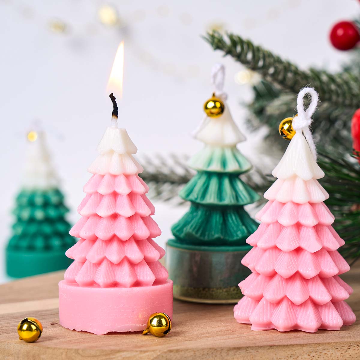 Moule en silicone 3D pour boug - Art And Craft Xmas Tree avis et prix