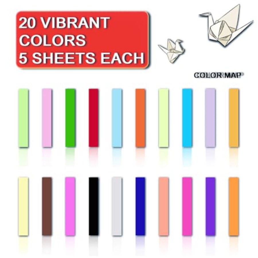 Papier Origami, 20 Couleurs, P - Art Craft In Paper avis et prix