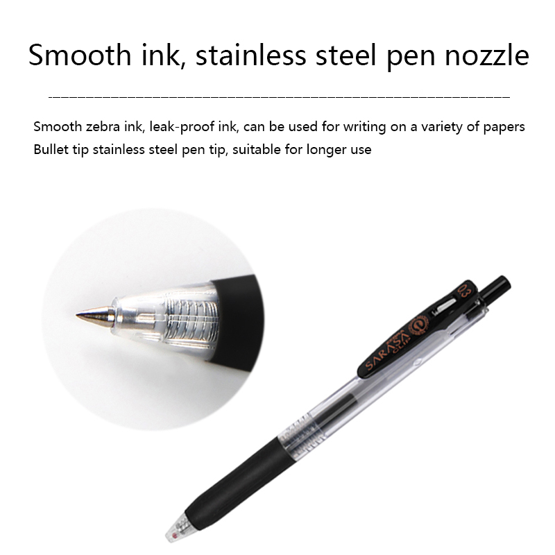 Stylo Gel zèbre SARASA JJH15,  - Zebra Pen Sarasa avis et prix