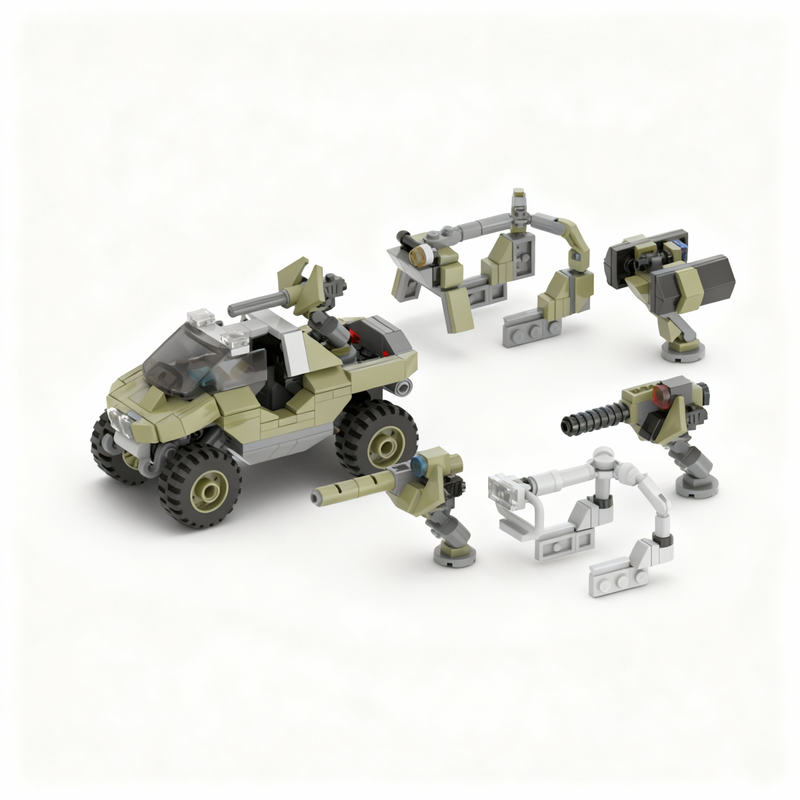 378 pièces MOC Space Warthog S - Art And Craft Rocket avis et prix